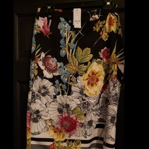 New York & Company flower skirt.